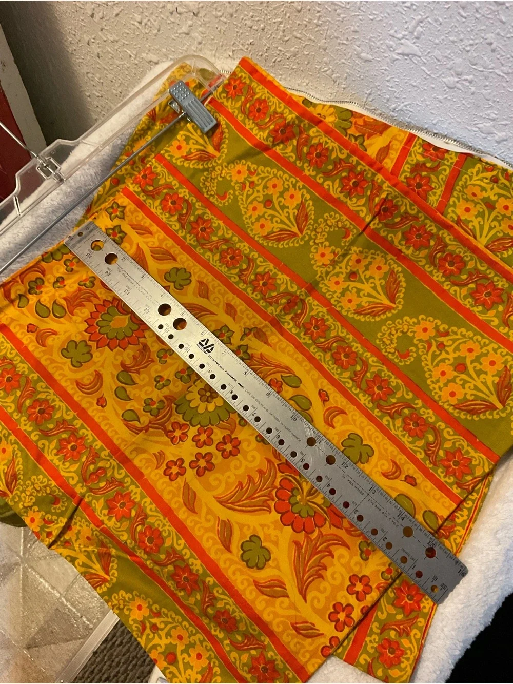 Lot of 2 Vintage Pillow Covers 1970s
